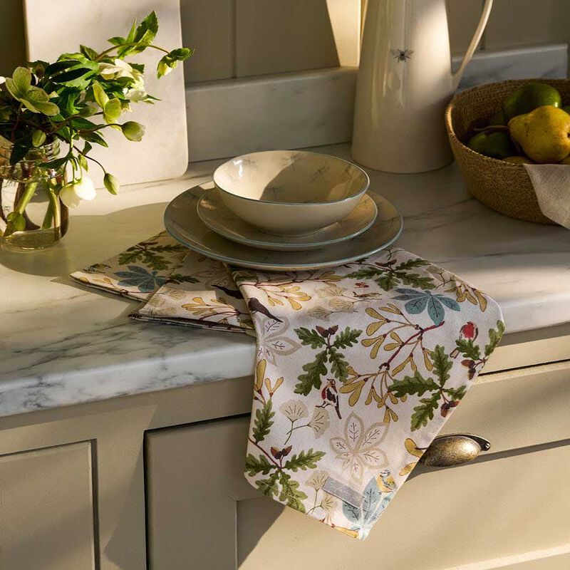 Sophie Allport Tea Towel - Orchard Birds image number 1